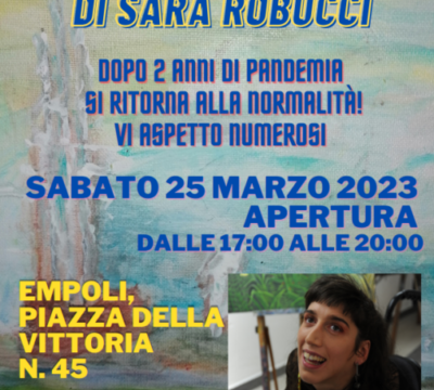 ‘La Natura’, quinta mostra personale di Sara Robucci a Empoli