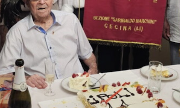 L’uomo più anziano d’Italia è di Cecina, Tripolino Giannini ha compiuto 111 anni